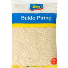 Aro Baldo Pirinç 1 kg - Iri Taneli, Tane Tane Pilavlık Pirinç 4'li Avantaj Paketi - 4 Adet