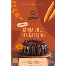 Cey Natural Foods Cey Natural Kinoa Unlu Kek Karışımı 265G - 5 Adet
