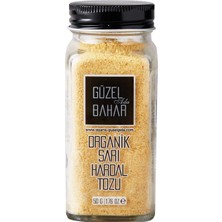 Güzel Ada Bahar Güzel Ada Organik Sarı Hardal Tozu 50 G - 4 Adet