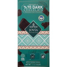 Jovia Organik %70 Bitter Çikolata 40 G - 6 Adet