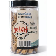 Getfit Karabuğdaylı Keten Tohumlu Grissini 80 G - 6 Adet