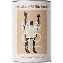 Mago Matcha Ceremonial Vanilya Matcha 10'lu Kapsül - 2 Adet