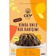 Cey Natural Foods Cey Natural Kinoa Unlu Limonlu Kek Karşımı 265 G - 3 Adet