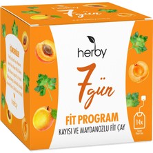 Herby 7 Gün Kayısı ve Maydanozlu Fit Çay 14'lü 21 G - 7 Adet