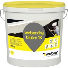Weber Dry Bitüm 1k Su Yalıtım Malzemesi 20 kg