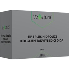 Venatura Tip I Plus Hidrolize Balık Kollajen 30 Saşe Yetişkinler İçin Takviye Edici Gıda