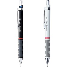 Rotring Tikky Versatil Kalem 0.7 mm Siyah-Beyaz Ergonomik Tasarımlı Hafif Gövde