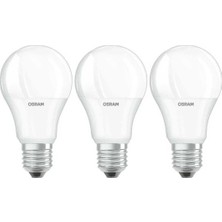 Osram Led Value 13W Beyaz Işık E-27 1521lm Ampul 3 lü Paket Güç Eşdeğer 75-100W