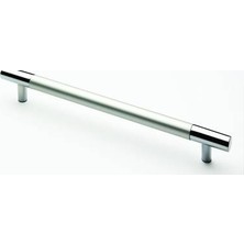 Gürçay Hırdavat Gürçay Hitit Kulp 160 mm Krom ve Alüminyum Malzemeden Şık Tasarım 2 Adet