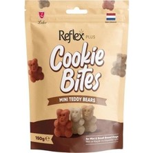 Reflex Reflex Plus Cookie Bites Mini Teddy Bears Küçük Irk Köpek Ödül Maması 150gr