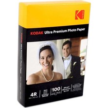Kodak Ultra Premium Mat Fotoğraf Kağıdı 10 x 15 cm 260 Gram Premium Kağıt Her Tür Inkjet Yazıcıya Uygun