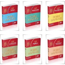 Editör Yayınları 8. Sınıf VIP Soru Bankası Seti 6 Kitap Türkçe Matematik Fen Bilimleri
