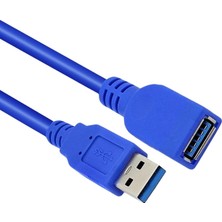 Motorobit USB 3.0 Dişi-Erkek Mavi Uzatma Kablosu - 1 Metre
