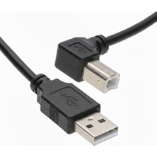 Motorobit Usb-A To Usb-B 2.0 Sağ Açılı Yazıcı Kablosu - 1 Metre