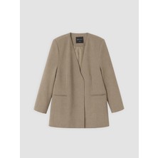 Lc Waikiki Yeni Sezon Haki Oversize Kadın Ceket