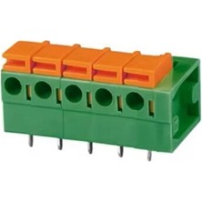 Kefa KF142R-5.08 5.08MM 5 Pin Yaylı Klemens