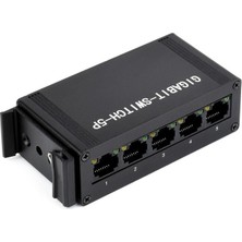 WaveShare Endüstriyel 5p Gigabit Ethernet Switch - Full-Duplex 101001000M