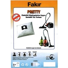 Fakir Pretty Süpürge Bez Toz Torbası 10 Adet