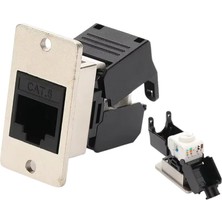 Motorobit Cat6 RJ45 Dişi Panel Tipi Konnektör - Scat6-C1