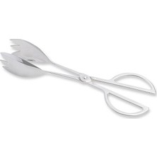 Hisar Ay Makarna Servis Maşa Metal Malzeme ile Şık Tasarımlı Mutfak Gereci
