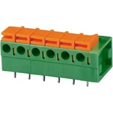 Kefa KF142R-5.08 5.08MM 6 Pin Yaylı Klemens