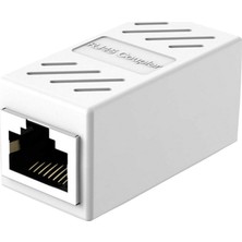 Motorobit RJ45 Dişi-Dişi Ara Bağlantı Soketi - Beyaz