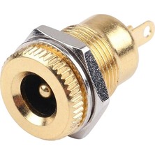 Motorobit DC-099 5.5x2.5mm Gold Metal Dc Jack Şasesi - Jak Girişi