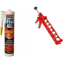 Soudal Fix All High Tack 290 ml Beyaz Yapıştırıcı ile Tüm Yüzeylerde Yüksek Kavrama Sağlayın