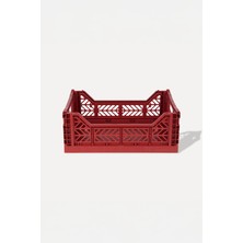 Aykasa 403014 Midibox Tile Red Katlanabilir Kasa