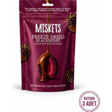 Miskets Sütlü Çikolatalı Böğürtlen 80 gr x 3 Adet