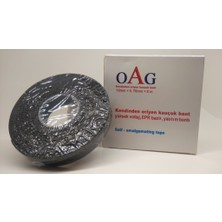 Oag Kendinden Eriyen Kauçuk Bant 19mm x 0.76mm x 8 m Yüksek Voltaj EPR Bazlı İzolasyon Bantı