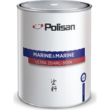 Polisan Marine&Marine 1 Kg Mavi Ultra Zehirli Boya Ahşap Teknelerde Kirlenme Önleyici Özellikler Sunar
