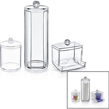 Efnaz Style Disk 3lü Makyaj Organizer Set