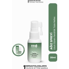 TTO Termal Ağız Spreyi 30ML Kenevir Bitkisi Tohumu Yağı ile Kötü Nefes Tedavisi ve Ferah Koku