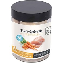 M-Pets Freeze Dried Dondurularak Kurutulmuş %100 Tavuk ve Havuçlu Küp Köpek Ödülü 40 gr