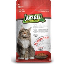 Jungle 15 kg Kuzulu Yetişkin Kedi Maması Omega 3 ve 6 ile Sağlıklı Beslenme