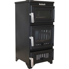 Sabah S103 Fırınlı Şömine Soba Döküm Malzeme ile Ekonomik Isıtma Alanı 80-85 m2
