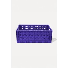 Aykasa 604022 Maxibox Saks Blue Katlanabilir Kasa