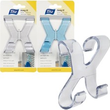Titiz P-239 3'lü Havlupan ve Duşakabin Askısı Beyaz Sert ABS Plastik Malzeme ile Modern Tasarım