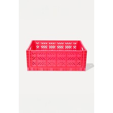 Aykasa 604022 Maxibox Dark Pink Katlanabilir Kasa