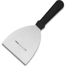 Pirge 71151  Creme Paslanmaz Çelik Gıda Spatula 7,5 cm Ağız Gümüş Renkli Hijyenik Kullanım