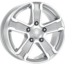 Dy 1226 16X7.0 5X130 Et+50 Silver/diomand