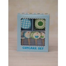 Mutlu Anılar Partievi Cupcake Kit (24'lü)