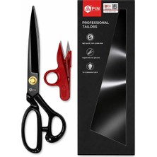 Terzi Market Pin 10 Numara 26 cm Terzi Makası – Profesyonel Kumaş Kesim Makası