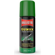 Ballistol Gunex 50 ml Sprey Silah Bakım Yağı Hava ve Suya Dayanıklı Etkili Koruma