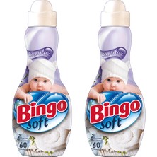 Bingo Soft Konsantre Yumuşatıcı Sensitive 1440 Ml x 2 Adet Yumuşaklık ve Hassasiyet İçin