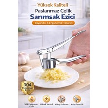 Kitchen Line Paslanmaz Sarımsak Ezici Hazneli