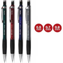 Noki Glory 0.7 mm Uç Boyutuna Sahip Mavi Mekanik Kalem Ergonomik Tasarım ve Kaymaz Yüzey