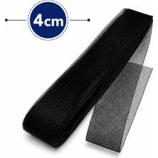 Terzi Market Etek Ucu Gren Siyah 4 cm x 20 Metre – Etek ve Pantolon Paça Destek Şeridi