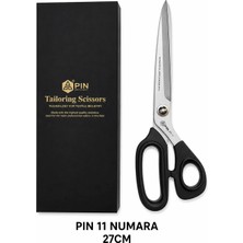 Terzi Market Pin No:11 27 cm Terzi Makası – Profesyonel Kumaş Kesim Makası